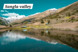 Baspa River flowing through Sangla Valley in Himachal Pradesh